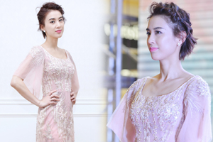 黄圣依产后复出展骨感身材仙气十足