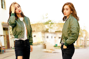 Angelababy秋冬街拍定义随性时尚