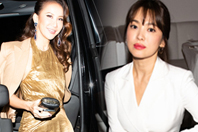 李玟宋慧乔时装周比美 一个闪耀一个清新