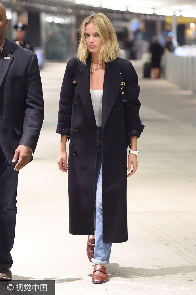 黑长风衣_长款黑风衣搭配图片女(3)