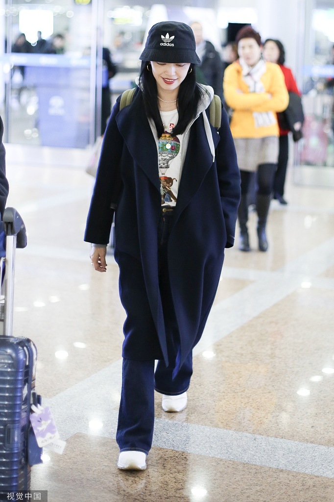 姚晨风衣_姚晨性感(2)