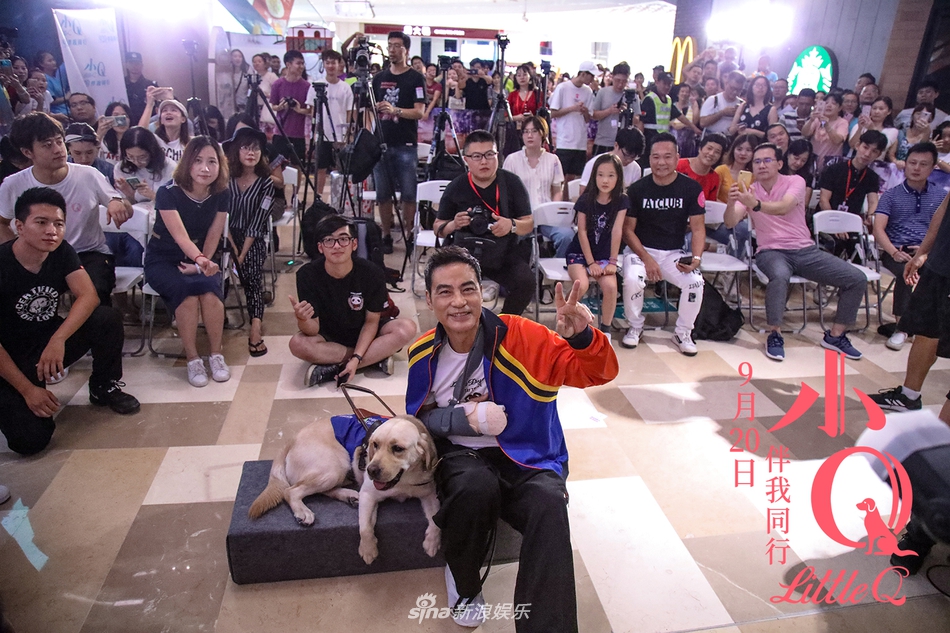 任达华遇袭后首度复工 右手仍包扎严实惹人心疼