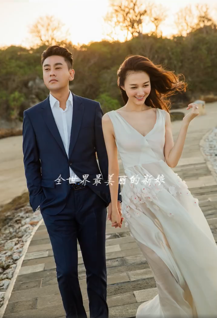 文章的婚纱照_马伊琍和文章婚纱照(3)