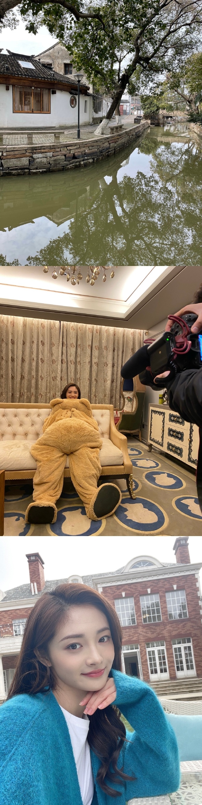 组图:周洁琼告别《影帝的公主》晒剧组花絮照发长文感谢