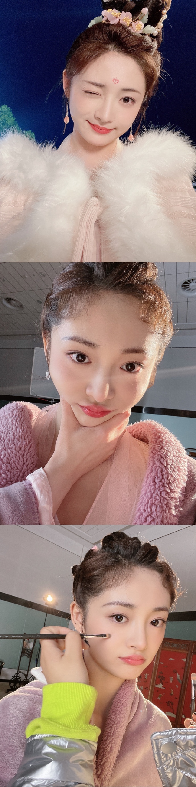 组图:周洁琼告别《影帝的公主》晒剧组花絮照发长文感谢