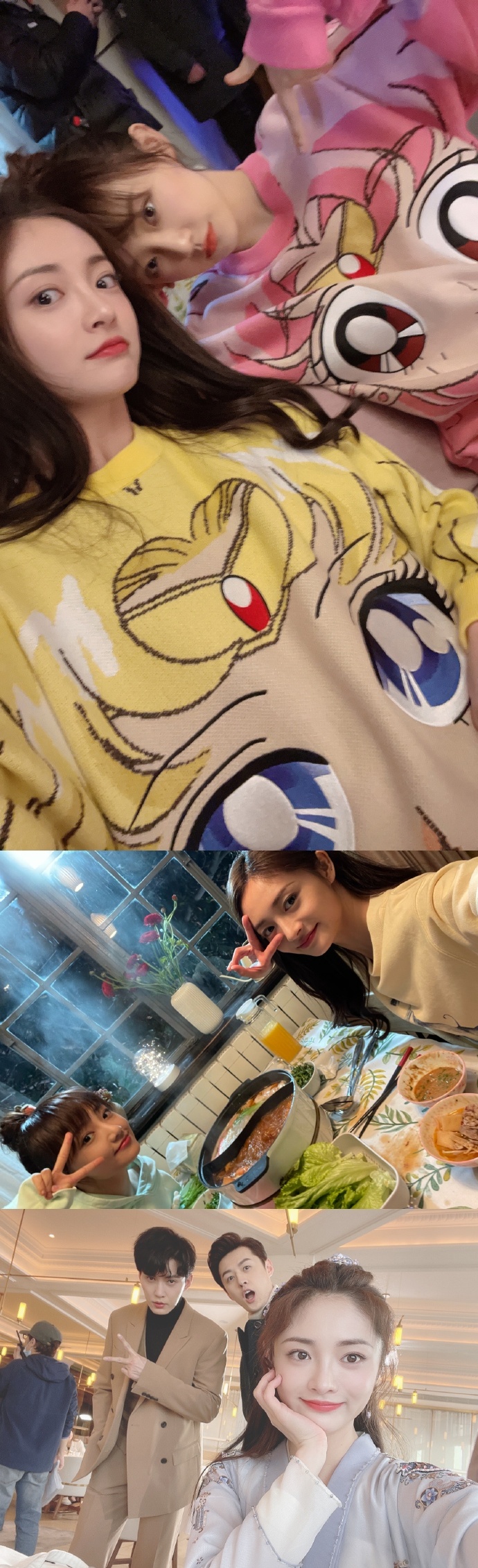 组图:周洁琼告别《影帝的公主》晒剧组花絮照发长文感谢