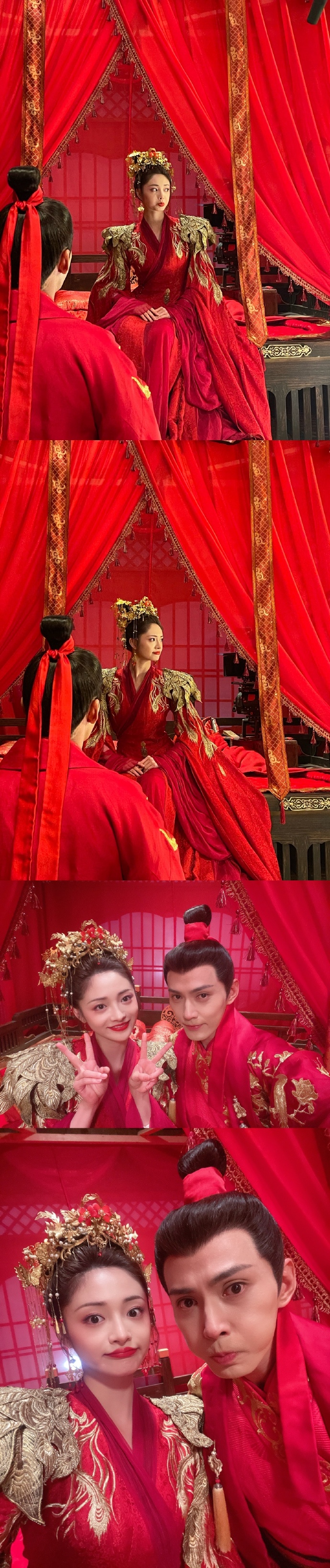 组图:周洁琼告别《影帝的公主》晒剧组花絮照发长文感谢