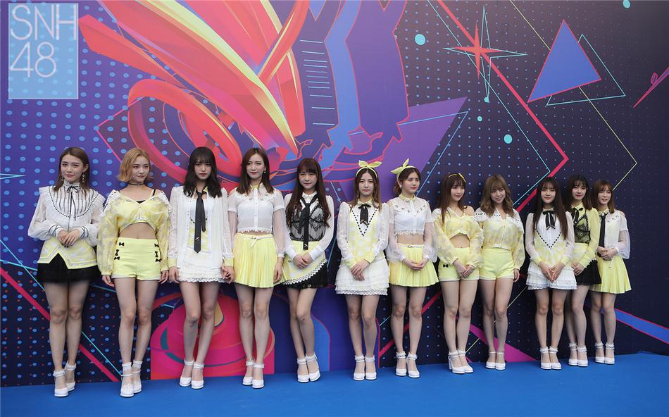 snh48音乐风云榜现场表演 青春舞动活力四射