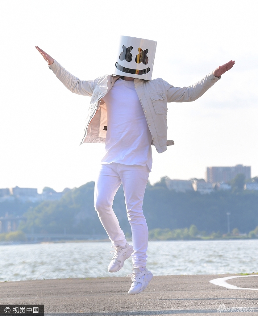 marshmallow图片,Marshmello超高清图片 dj marshmallow放飞自我跳舞