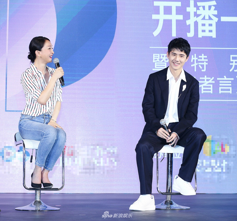 组图:刘昊然虚心求教周迅 希望获更多学习机会