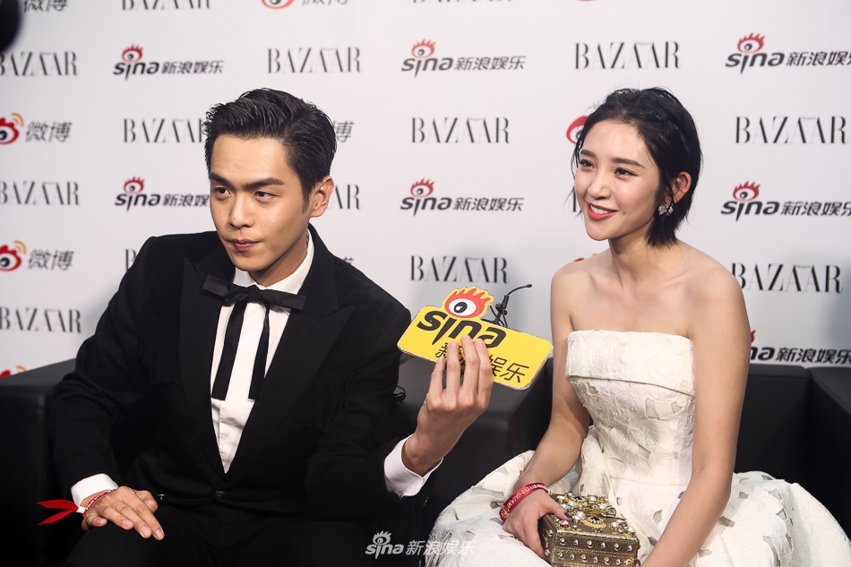 唐艺昕和张若昀图片