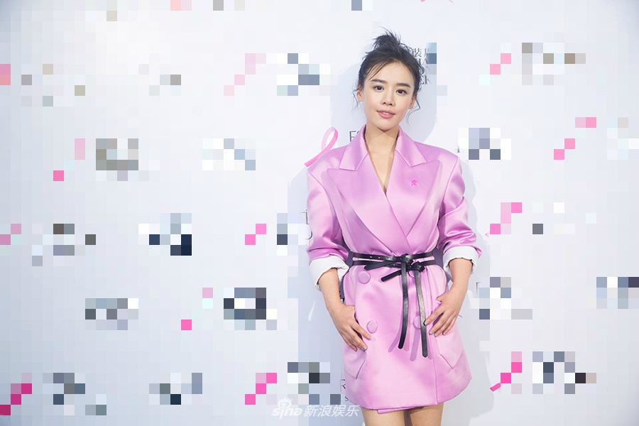 马思纯任粉红丝带运动宣传大使 笑容甜美暖心助阵公益
