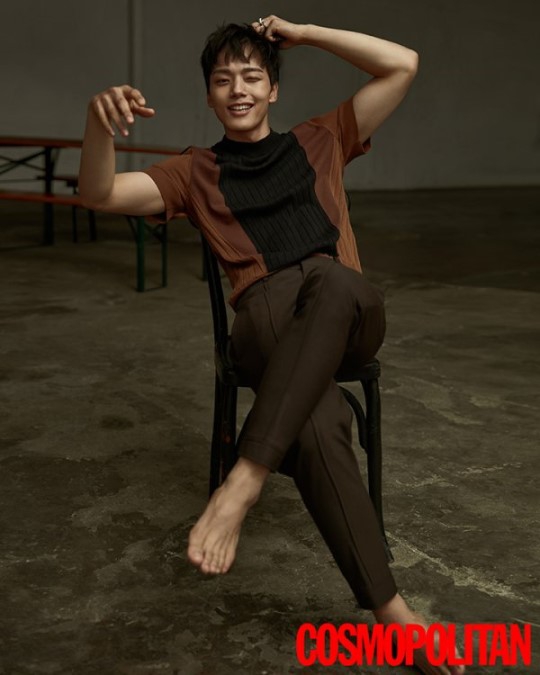 吕珍九拍杂志写真展男性魅力 成熟变型男