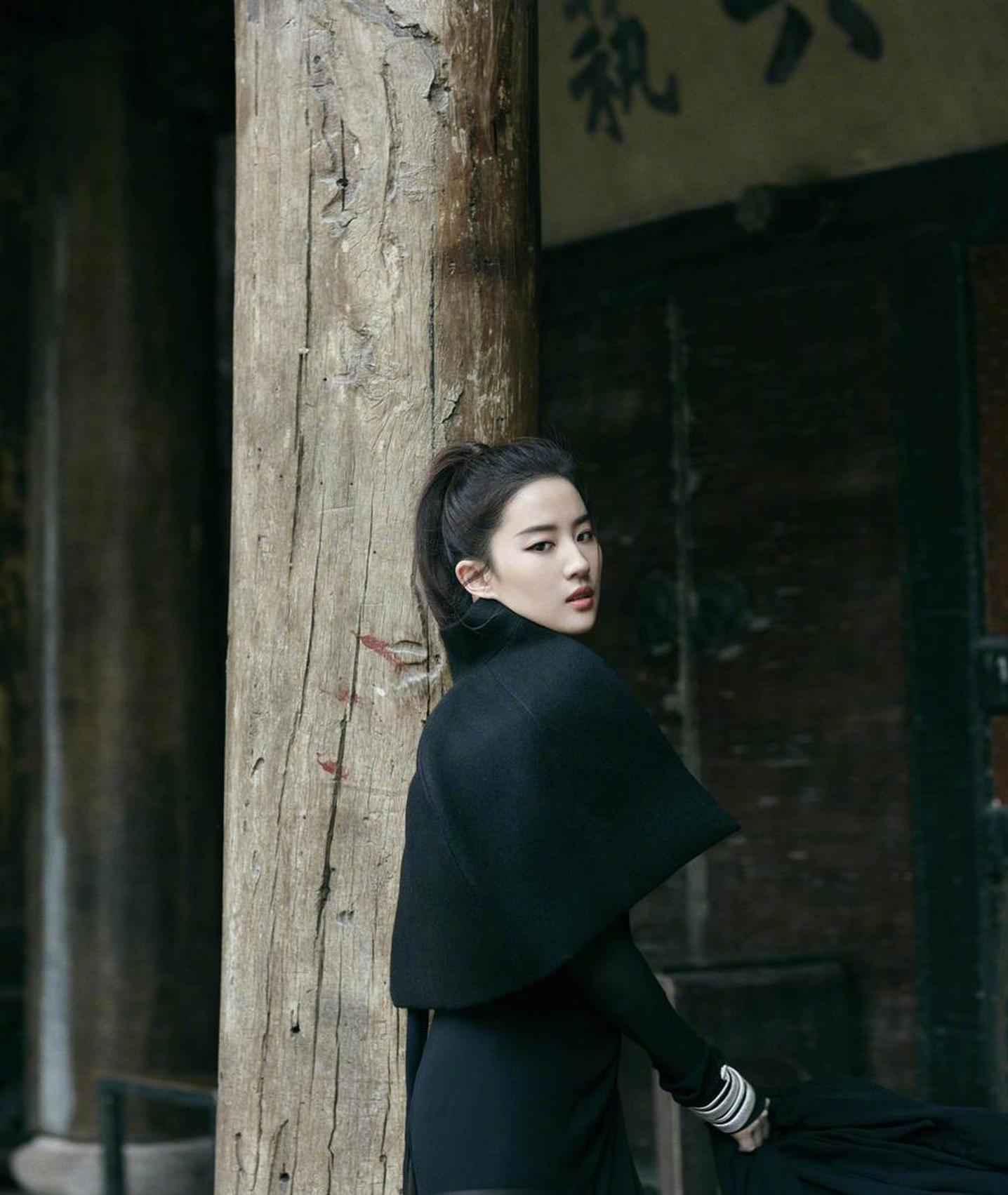 杨幂热巴赵丽颖baby 扎高马尾最美丽的女星是