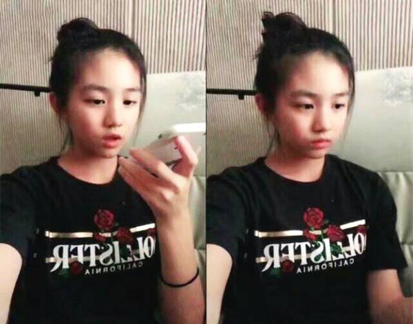 组图:汪峰13岁女儿迷上自拍 神似妈妈葛荟婕不输章子怡