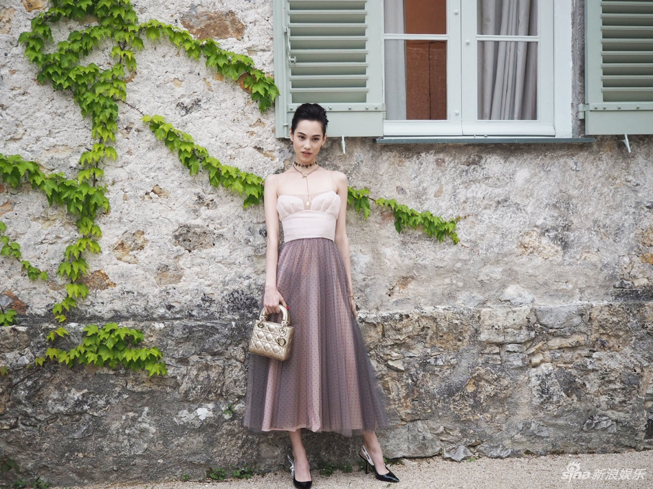 组图:水原希子薄纱裙亮相香水晚宴 游玫瑰庄园宛如公主驾到