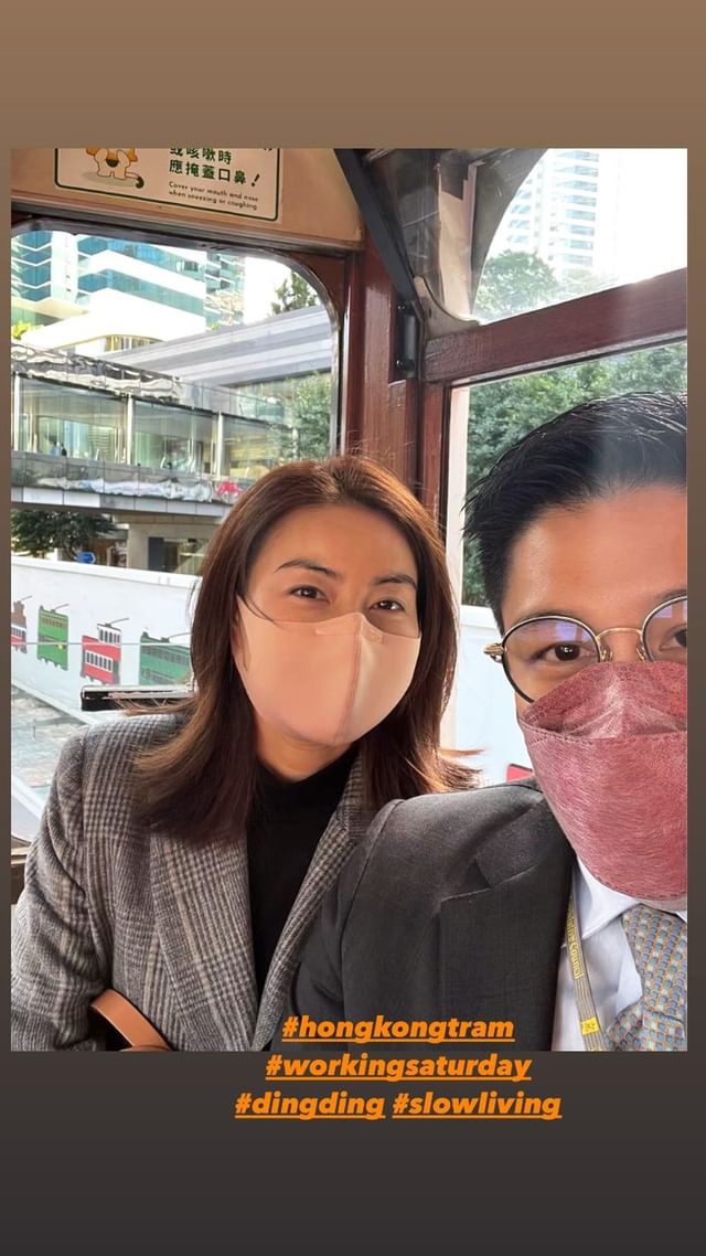 组图：霍启刚晒与郭晶晶二人合照 没带孩子享受难得清闲_0