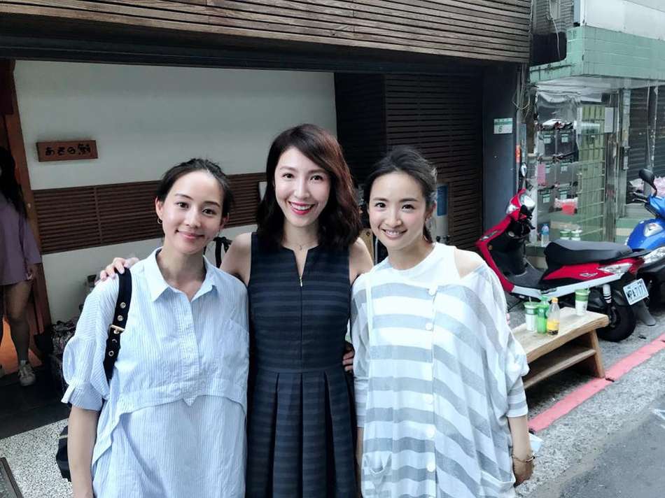 台湾三美人！杨谨华与林依晨张钧甯合体晒素颜照