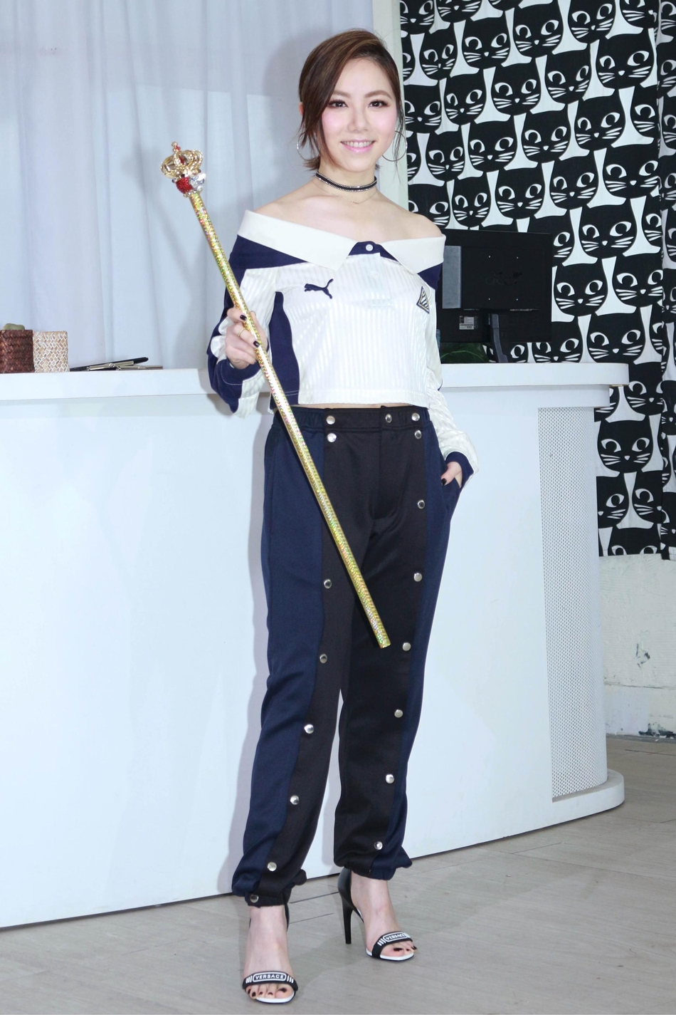 组图:邓紫棋到台宣传演唱会 祝福林宥嘉三年生两个