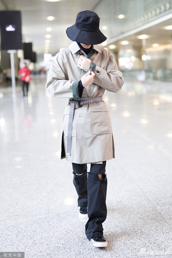 风衣穿衣打扮_豹纹风衣穿衣打扮(2)