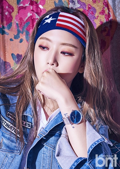 韩国女歌手kisum最新时装杂志写真曝光