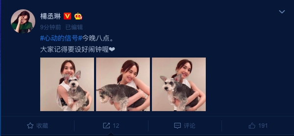 组图：杨丞琳怀抱萌犬笑容甜美 穿无袖上衣手臂紧实健美