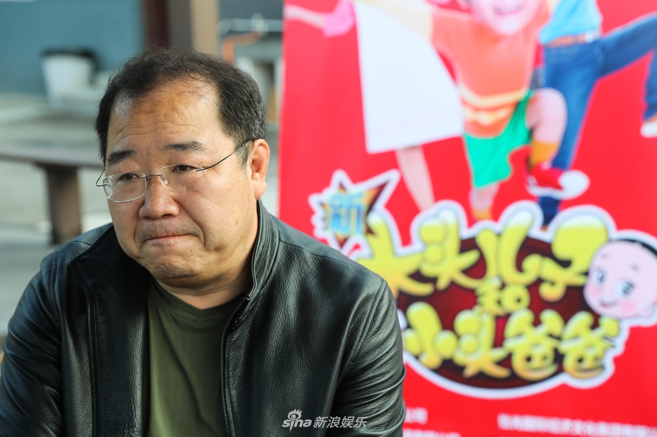 英达拍情景剧《新大头儿子》 造型场景复制动画片