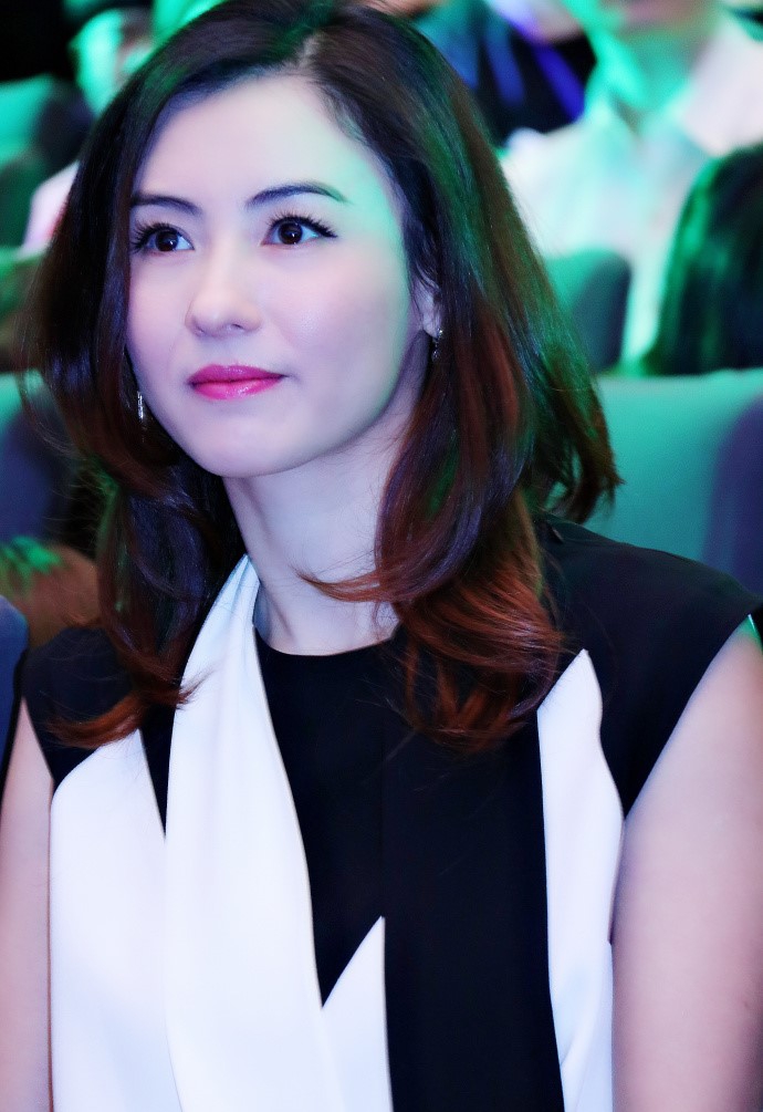 组图:《如果爱》北京发布会 张柏芝吴建豪黑白