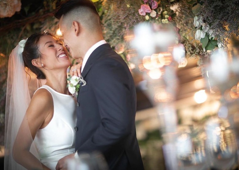 组图：梁家树爱女梁靖琪结婚 古天乐欧阳震华等众星到场祝贺