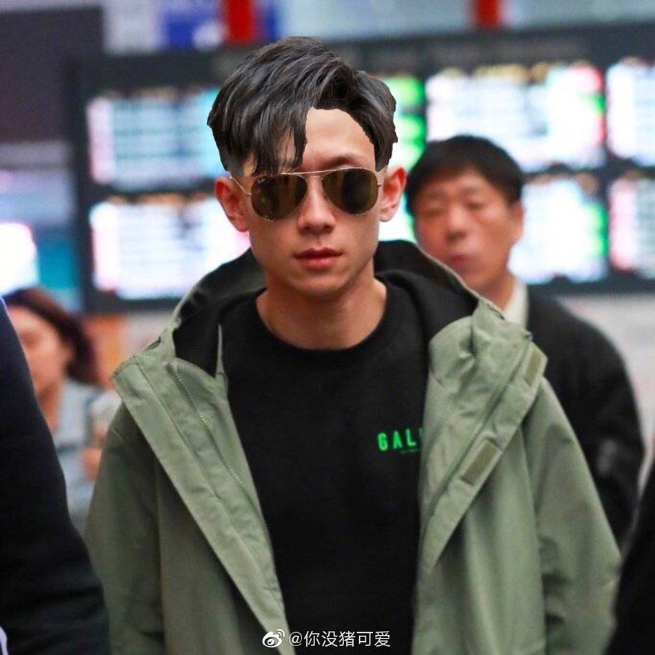 组图：张一山光头遭粉丝疯狂P图 场面爆笑画面太美不敢看