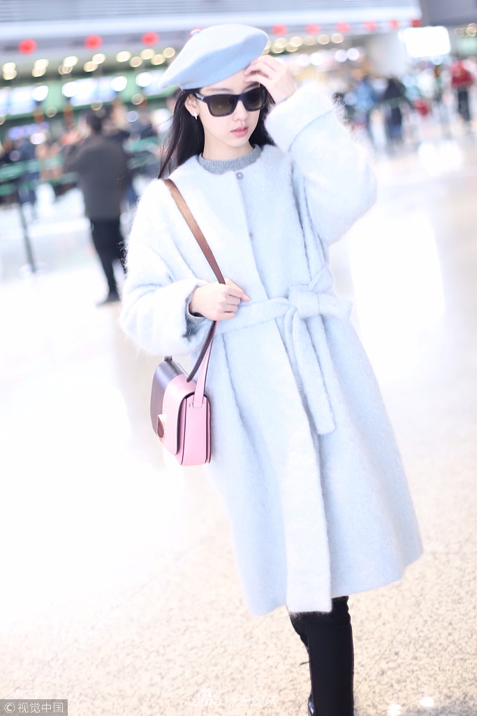 陈都灵粉色汉服穿搭,陈都灵粉色汉服穿搭图片