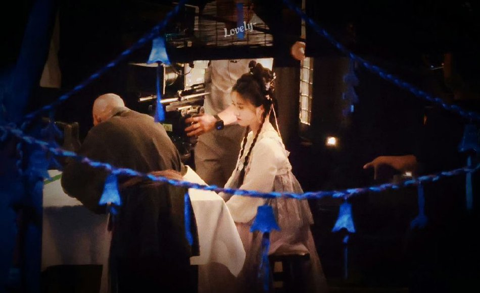 沈月进组《狐妖小红娘竹业篇》 饰演东方秦兰