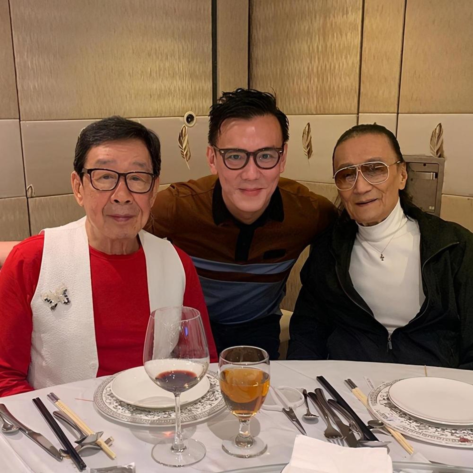 谢贤胡枫两大长寿影星相聚饮酒_高清图集_新浪网