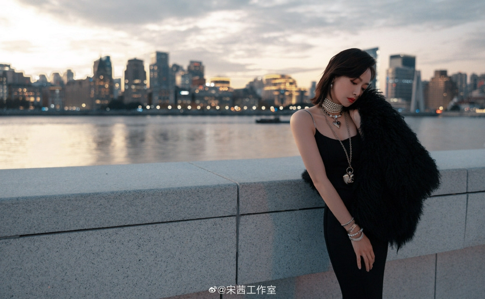 组图:ELLE风尚大典群星展现东方韵味 刘诗诗粉裙温婉唐嫣美腿吸睛_20