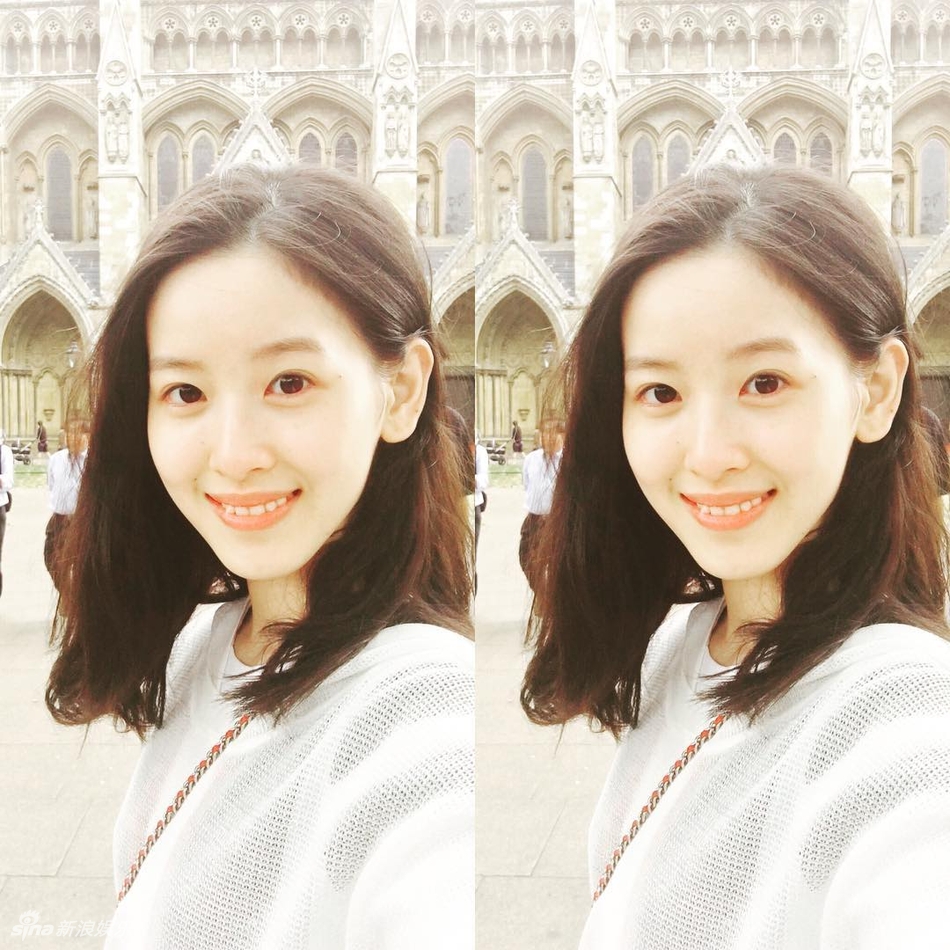 奈茶妹妹章泽天游戛纳晒美照 穿深V黄裙明艳动人 视觉美图 图8