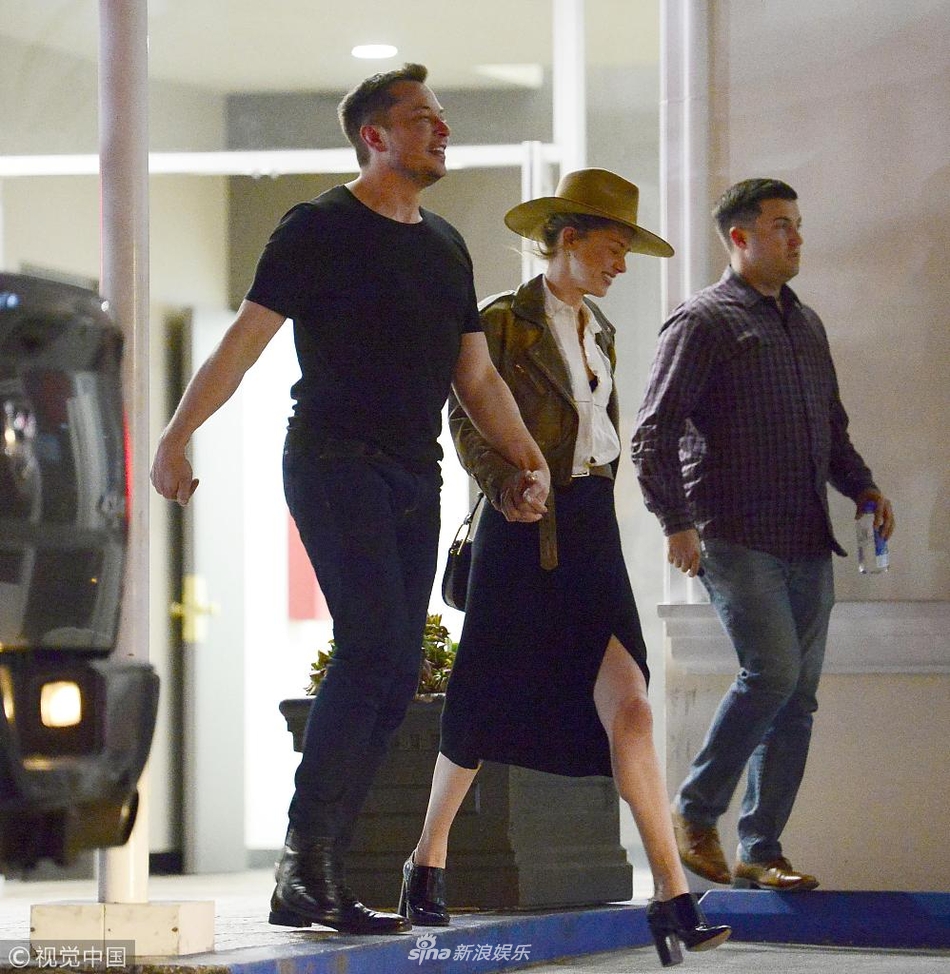 德普前妻艾梅柏·希尔德(amber heard)与前富豪男友伊隆·马斯克(elon