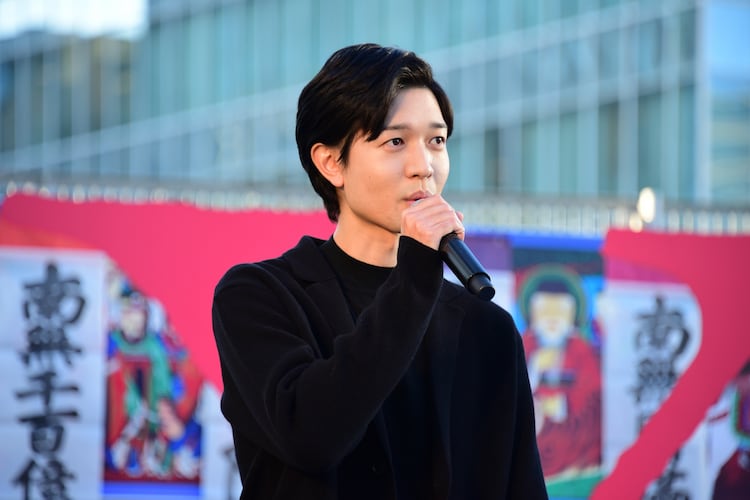 组图：日韩合拍《圣地X》将上映 冈田将生川口春奈出席活动_4