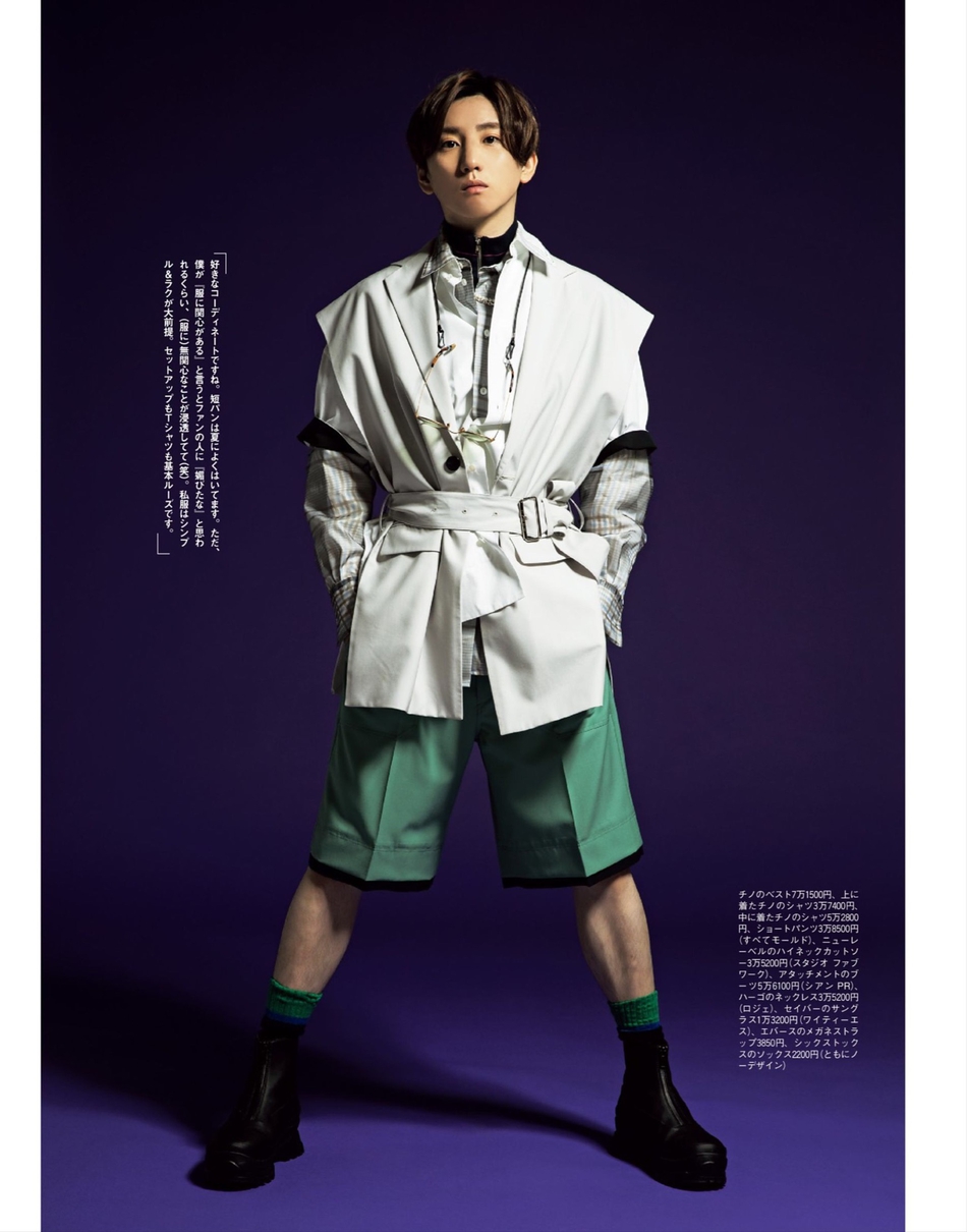 京本大我拍摄杂志大片 面孔精致令人过目难忘 京本大我拍摄杂志大片 面孔精致令人过目难忘