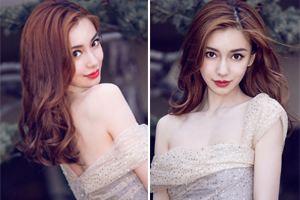 baby穿仙裙秀美背 当妈后更有女人味