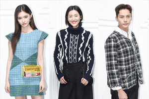 刘雯马思纯林允陈伟霆出席活动养眼