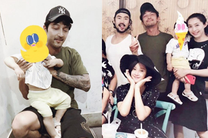 曝袁弘张歆艺与胡歌聚会 老胡现大花臂