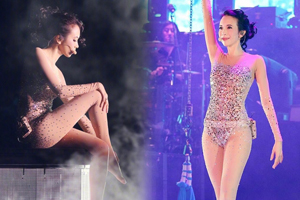 莫文蔚48岁身材凹凸有致美腿纤细惹人羡