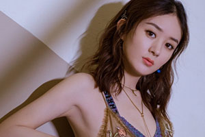 赵丽颖颜值在线深V透视展性感一面