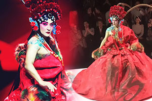 陈志朋反串穆桂英造型大胆