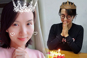 39岁“万人迷”陈好晒素颜庆生照