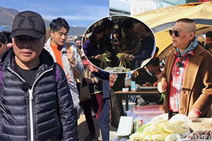 网友偶遇郭德纲郭京飞等人摆摊烧烤