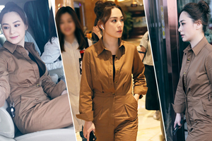 阿娇辟谣出轨后现身 未戴婚戒不见笑容