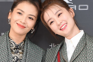 刘涛乔欣同穿西装一个御姐一个小清新