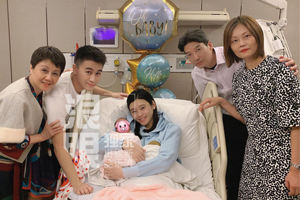 超模当妈啦！何猷君宣布奚梦瑶产子喜讯