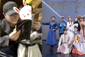 没离婚！陈思诚带儿子看佟丽娅舞台剧